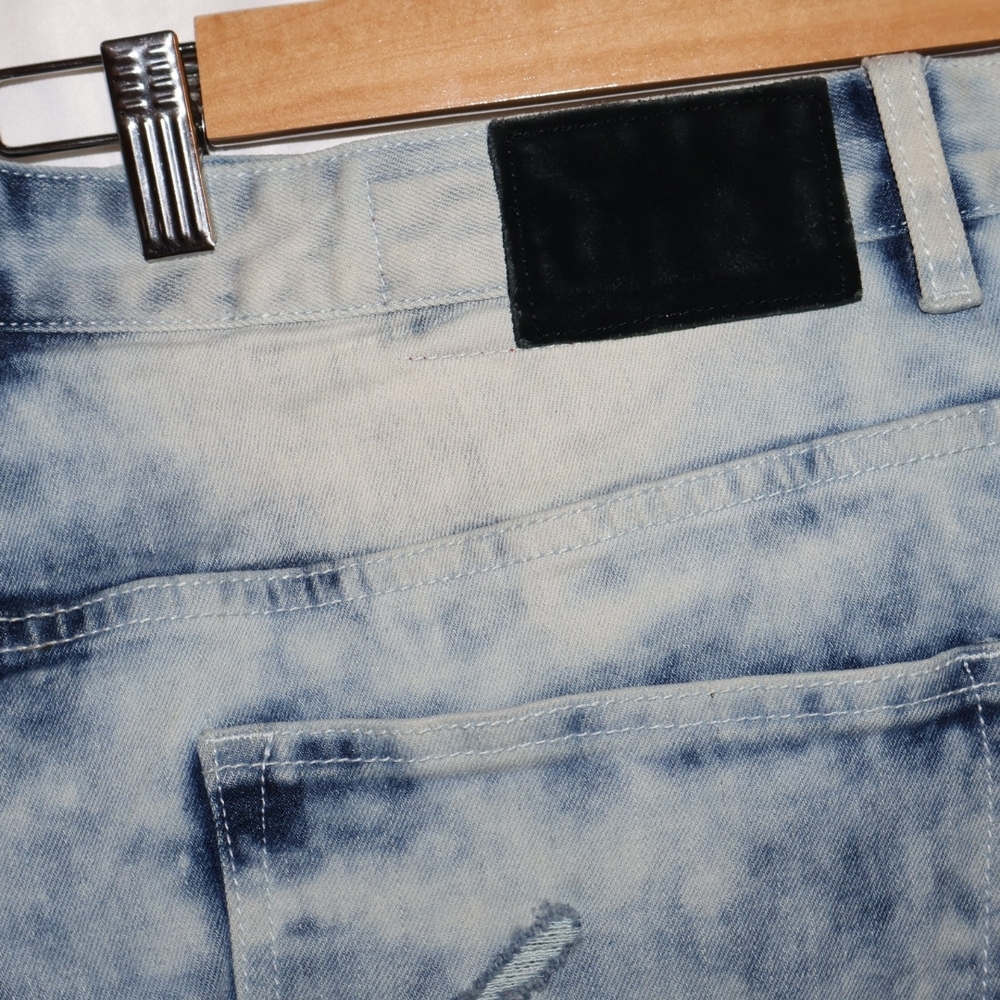 Smoke Rise Distressed Moto Skinny Jeans - Picture 7 of 8